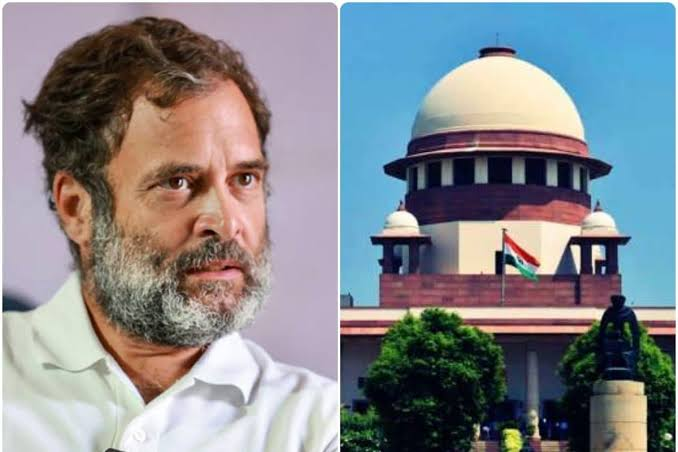इलाहाबाद हाईकोर्ट के आदेश के खिलाफ राहुल गांधी की सुप्रीम कोर्ट में याचिका से जुड़ी खबर पर आधारित